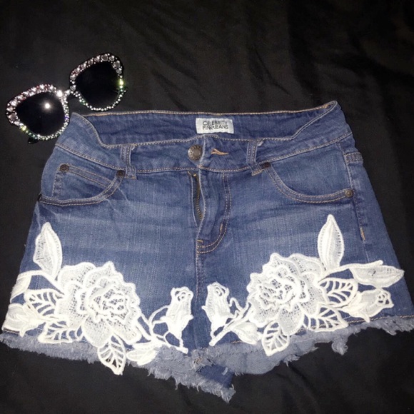 Celebrity Pink Pants - Jean Shorts